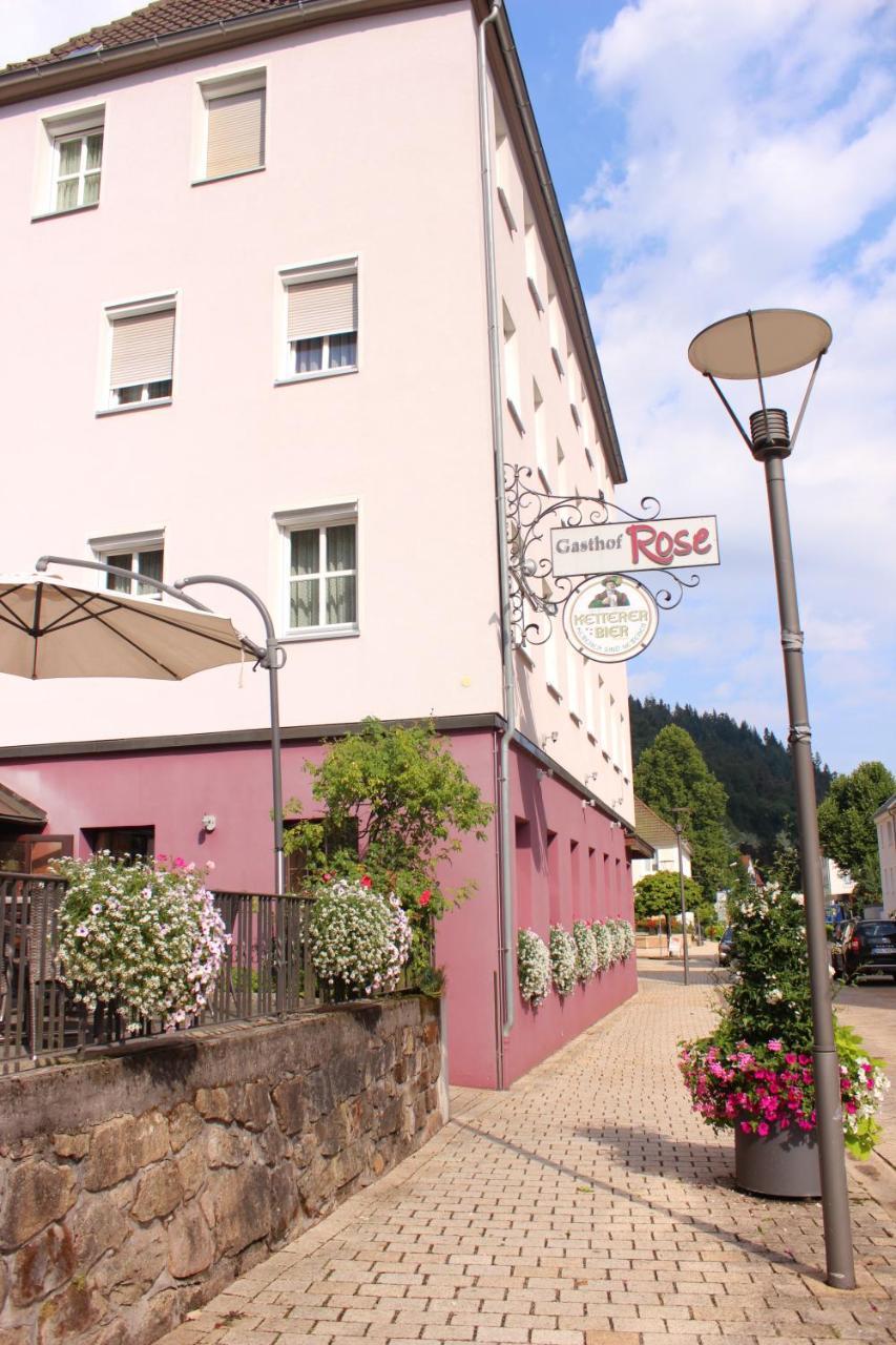 Gasthof Rose ホルンベルク エクステリア 写真